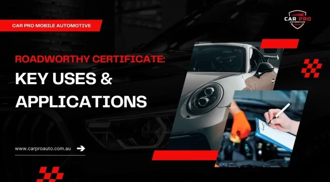 Roadworthy Certificate