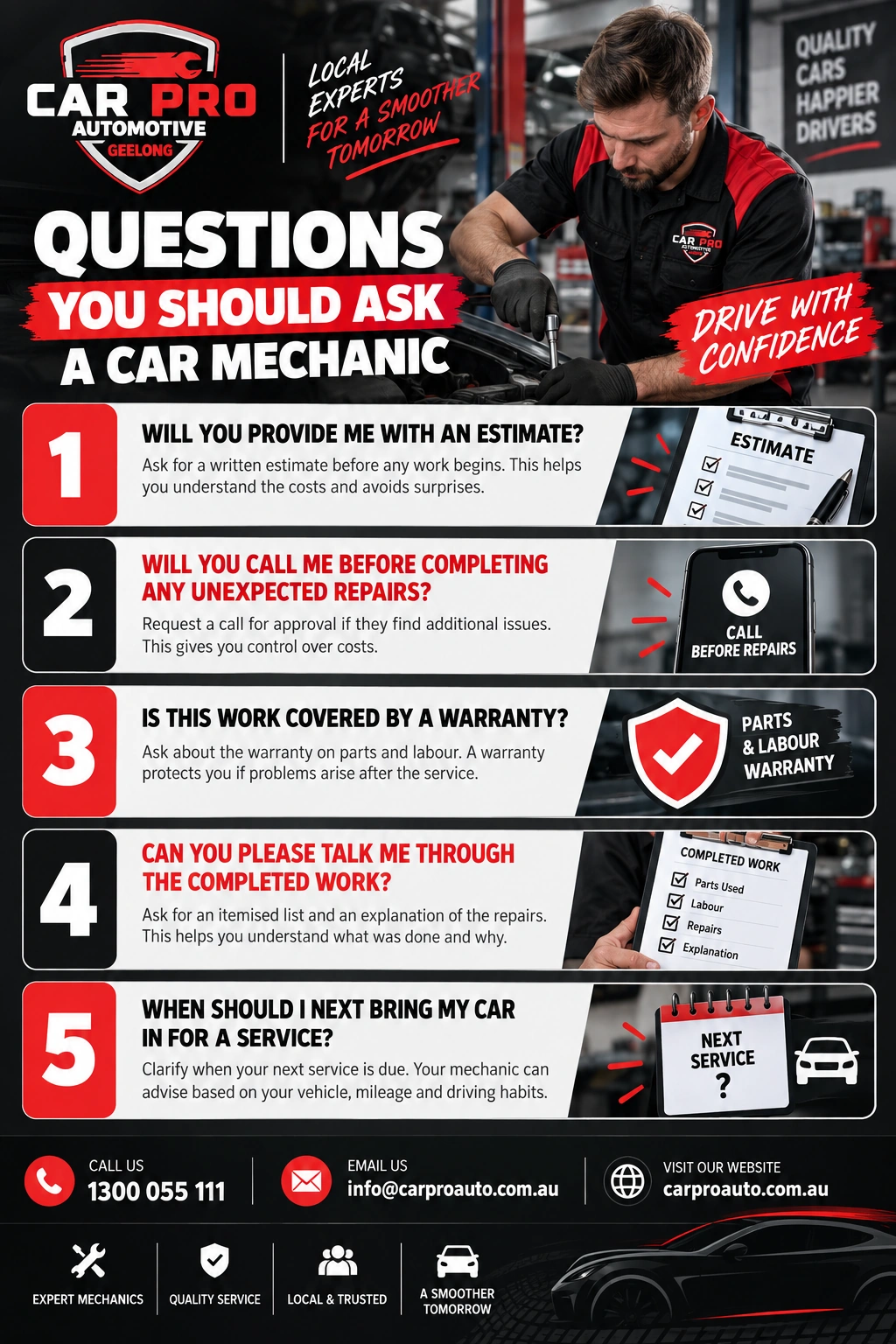 Ask a Car Mechanic These Questions